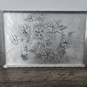 VINTAGE Wendell August Forge Hand-Hammered Aluminum Hummingbird Set